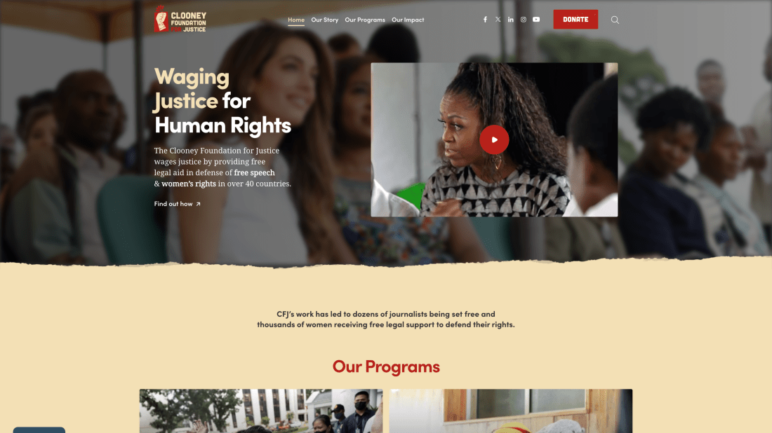 Clooney Foundation for Justice